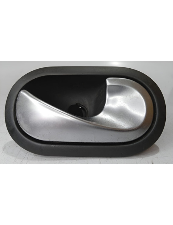 Maçaneta Interna Lado Direito Megane 2007 - 2013 Preto Dianteira