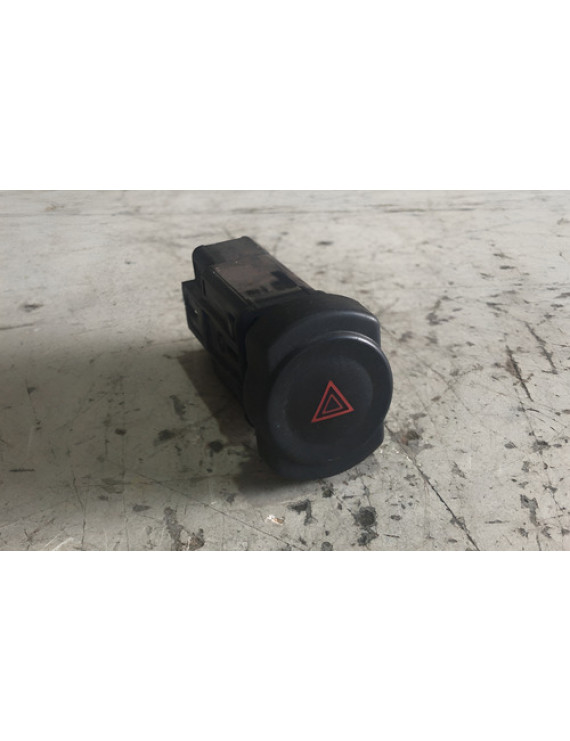 Botão Pisca Alerta Renault Sandero 2011  Preto