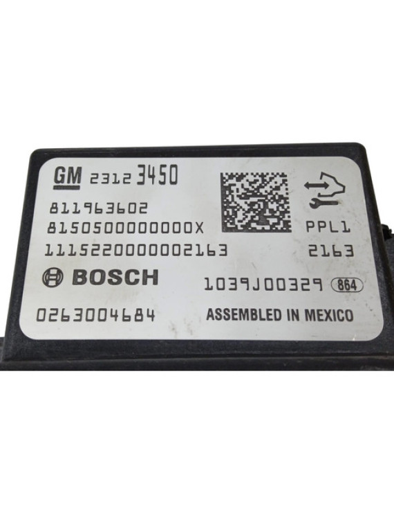 Módulo Sensor Estacionamento Spin 2013 - 2018 0263004684 - Preto