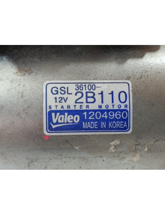 Motor Arranque Partida Hb20 Veloster 2013 - 2019