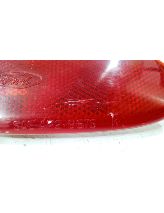 Refletor Olho De Gato Traseiro Direito Ford Taurus 1994 1996 Vermelho