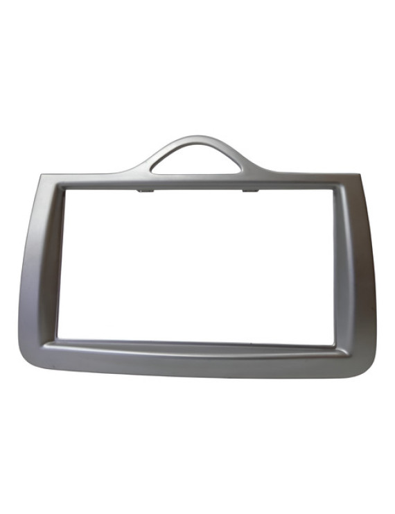 Moldura Painel Central Rádio Jac J3 2011 - 2015 Cinza