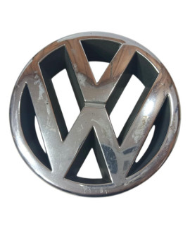 Emblema Grade Dianteira Saveiro Gol Fox 2003 - 2007 Prateado