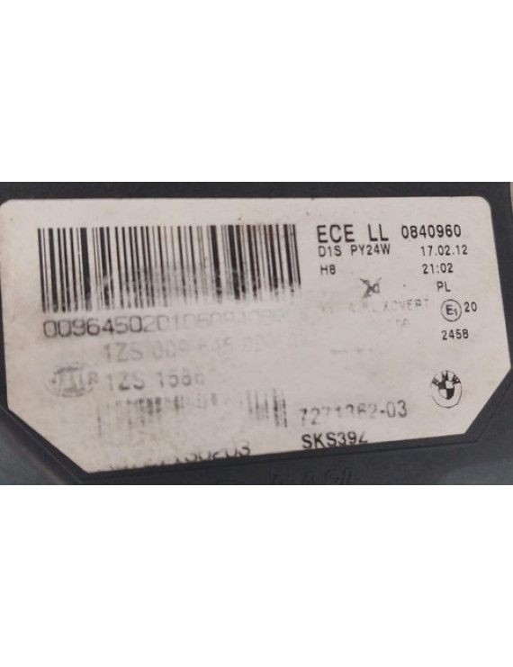 Farol Direito Bmw X6 2009 2010 2011 2012 2013 2014