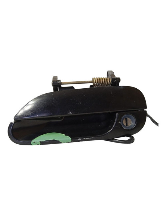 Maçaneta Externa Dianteira Esquerda Mazda Mx3 1991 - 1998 Preto