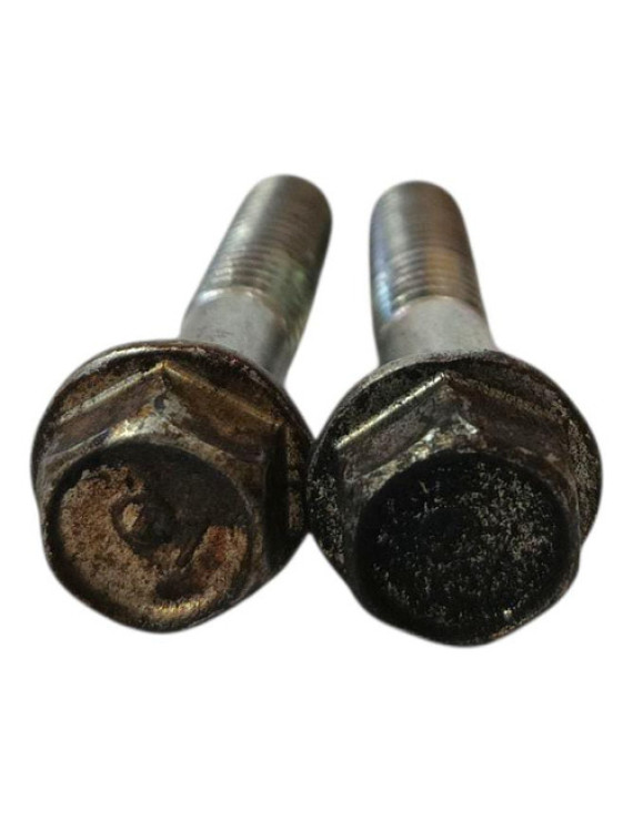 Kit Parafuso Polia Motor Civic 2.0 2012 - 2016 Prateado