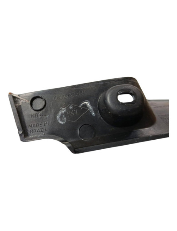 Acabamento Direito Churrasqueira Parabrisa Sandero 2008-2014 Preto