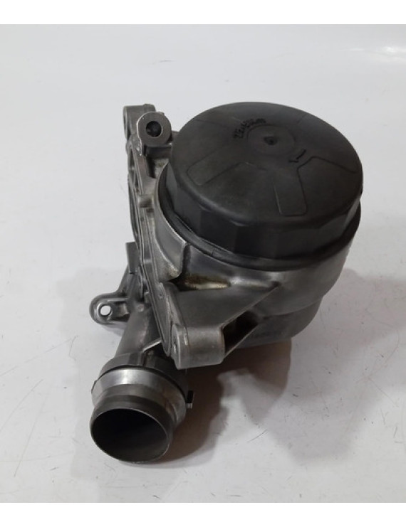 Suporte Filtro Óleo Bmw 320i 328i 2.0 N20 2013 - 2016 Preto