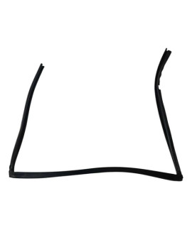 Borracha Caneleta Vidro Traseira Direita Civic 2001 - 2005 Preto