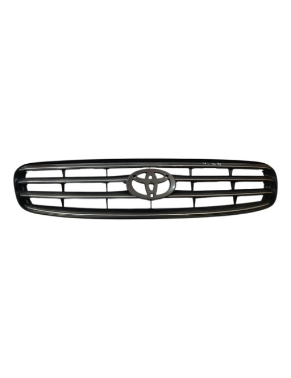 Grade Frontal Superior Corolla 2003 - 2008 Detalhe Preto Prateado