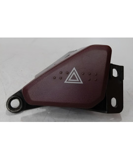 Botão Pisca Alerta Pajero Full 2001 - 2006 Vermelho