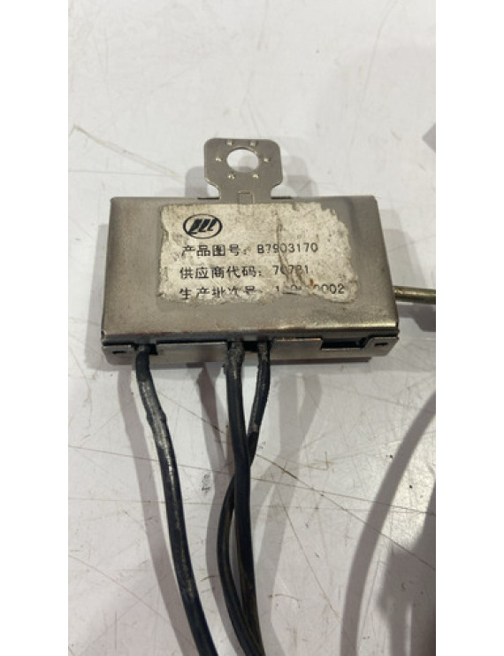 Antena Completa Com Fio Lifan 620 2011 /  B7903170 Preto