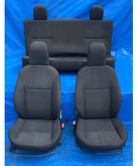 Jogo De Bancos Tecido Sandero 2016 2017 2018 2019 2020 Preto