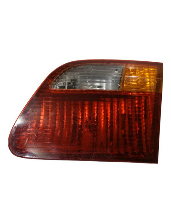 Lanterna Direita Tampa Traseira Honda Civic 1999 Direito/passageiro Vermelho