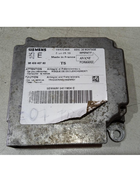 Módulo Do Airbag Peugeot 307 2001 - 2005 / 9645840780