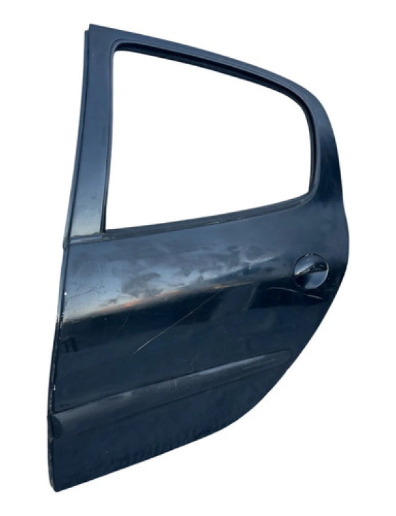 Porta Traseira Esquerda Peugeot 206 207 2001 - 2012 Traseira Esquerda Preto