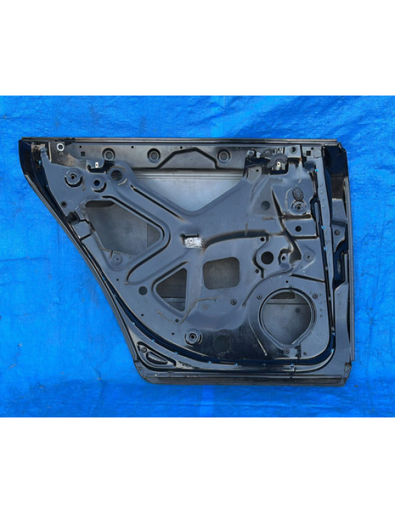 Porta Traseira Esquerda Audi A4 2002 2003 2004 2005 2006 Esquerda Preto