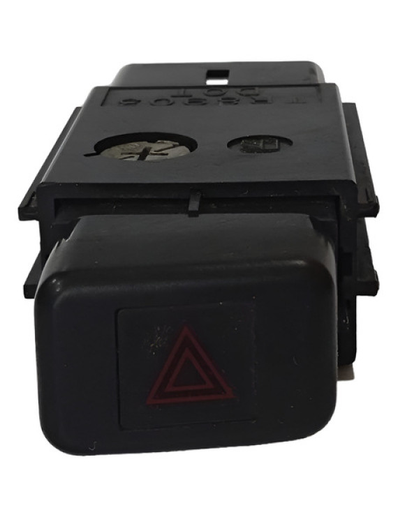 Botão Pisca Alerta Prévia 1990 - 1999 Preto