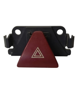 Botão Pisca Alerta Peugeot 307 2005 - 2012 Vermelho
