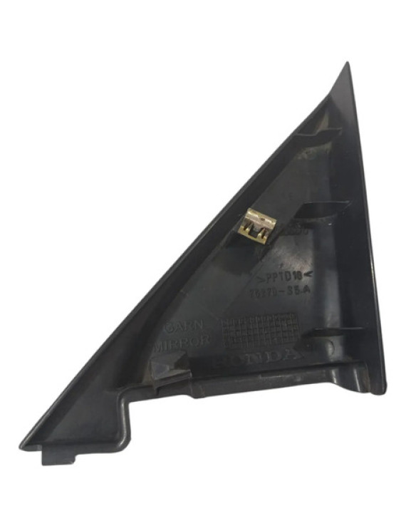 Acabamento Interno Retrovisor Esquerdo Civic 2001 - 2006 Preto