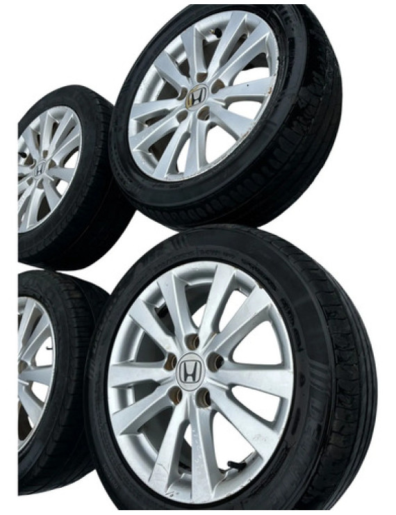 Jogo De Rodas Aro 16 Civic 2012 2013 2014 2015 2016 Preto