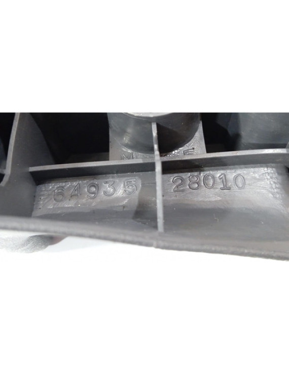 Acabamento Direito Tampão Traseiro Toyota Prévia 1990 - 1999 Preto