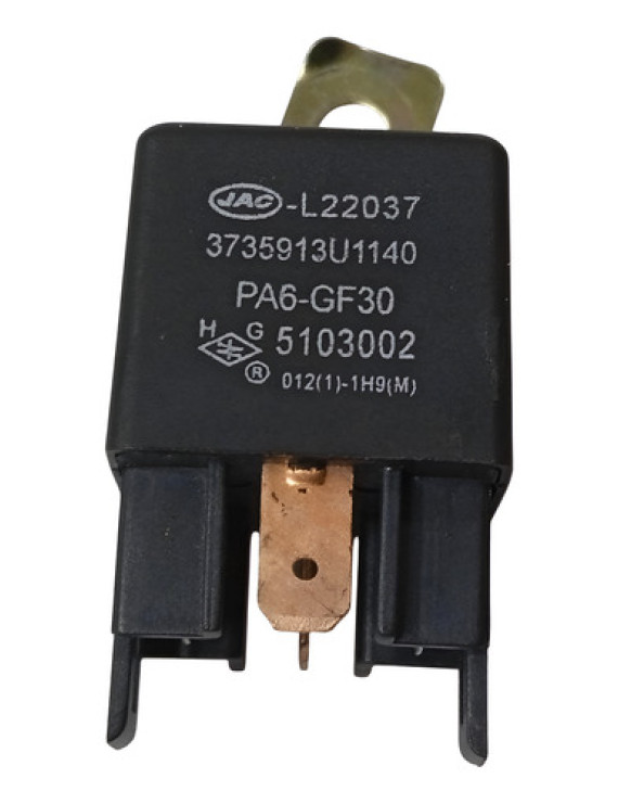 Relê Ventoinha Jac J3 2010 - 2015 / 3735913u1140 Preto