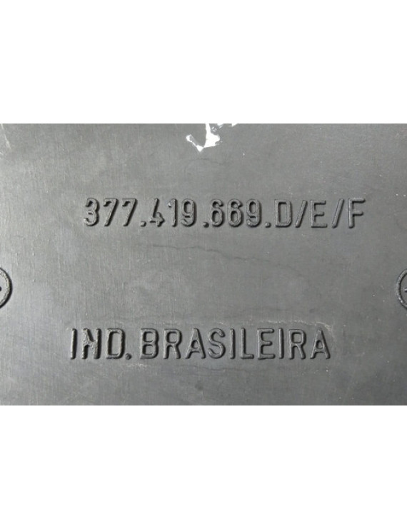 Botão Buzina Volante Gol Saveiro Parati 1994 Preto