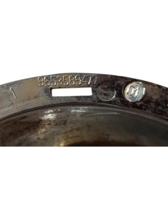 Aro Moldura Farol Milha Direito Peugeot 307 2005 - 2012 Preto Direito