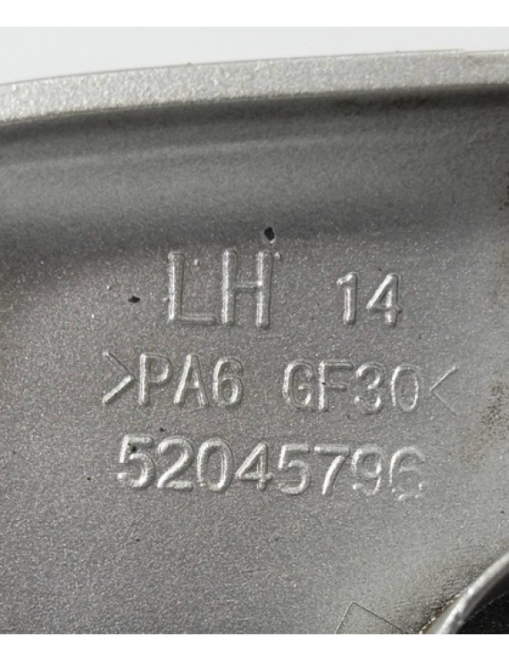 Maçaneta Externa Traseira Esquerda Spin 2013 - 2018 Prateado Traseira