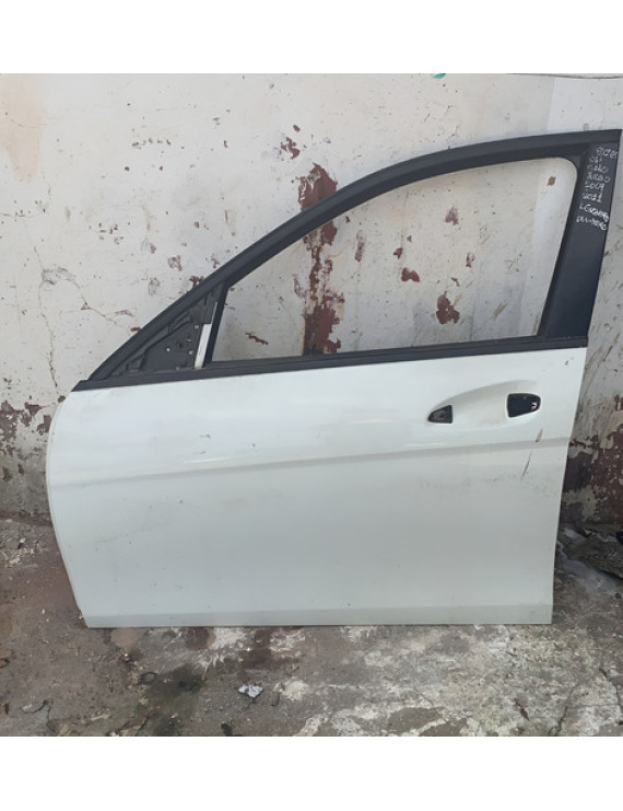 Porta Dianteira Esquerda Mercedes C180 2009 - 2011 Branco
