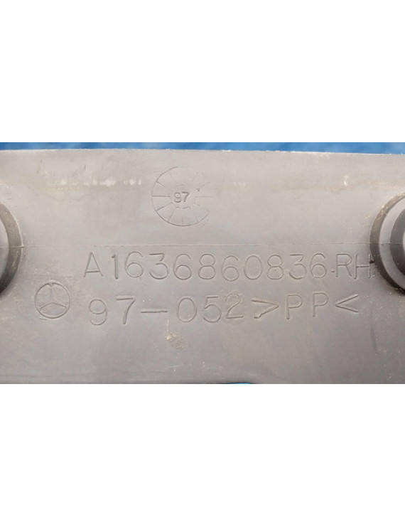 Acabamento Soleira Direita Mercedes Ml 500 2004 2005 Preto