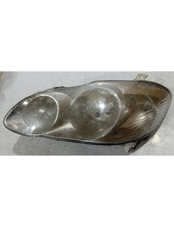 Farol Esquerdo Corolla Fielder 2003 - 2008 