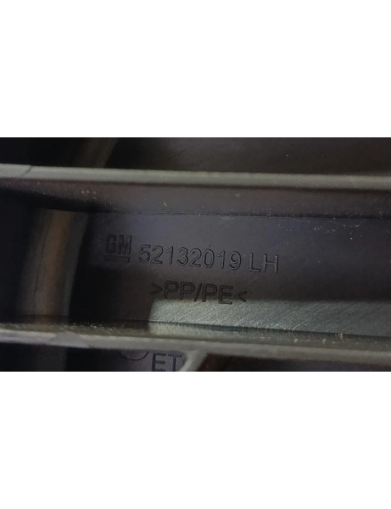 Limitador Vidro Dianteiro Esquerdo Onix Joy 2013 - 2019 Preto