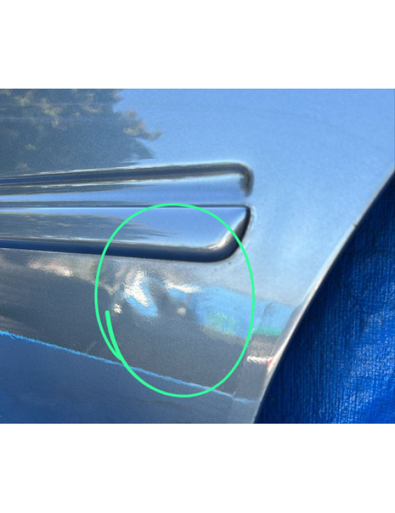 Porta Traseira Esquerda Audi A3 1997 A 2005 Traseira Esquerda Preto