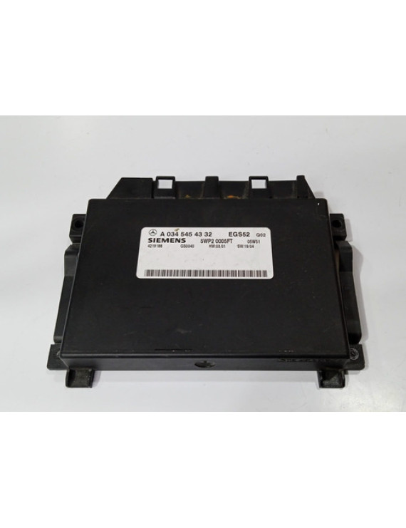 Módulo Câmbio Mercedes C180 1.8 2001 - 2007 / A0345454332