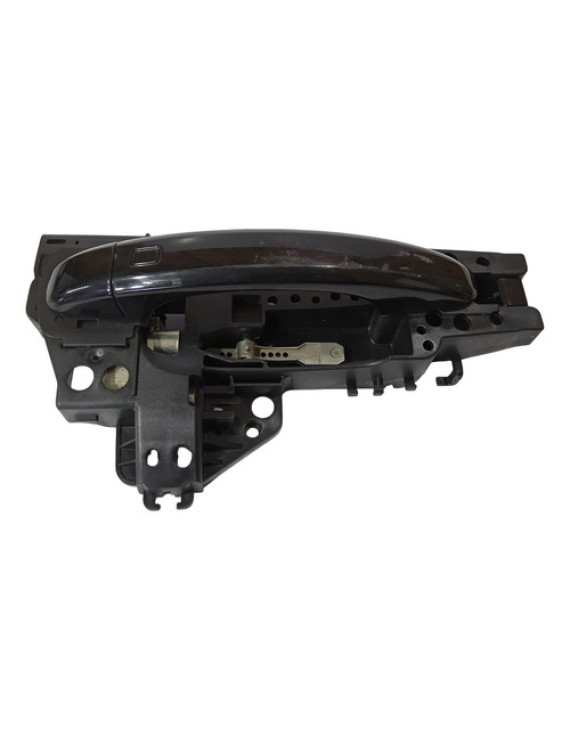 Maçaneta Externa Dianteira Direita Audi A4 2009 - 2015 Preto
