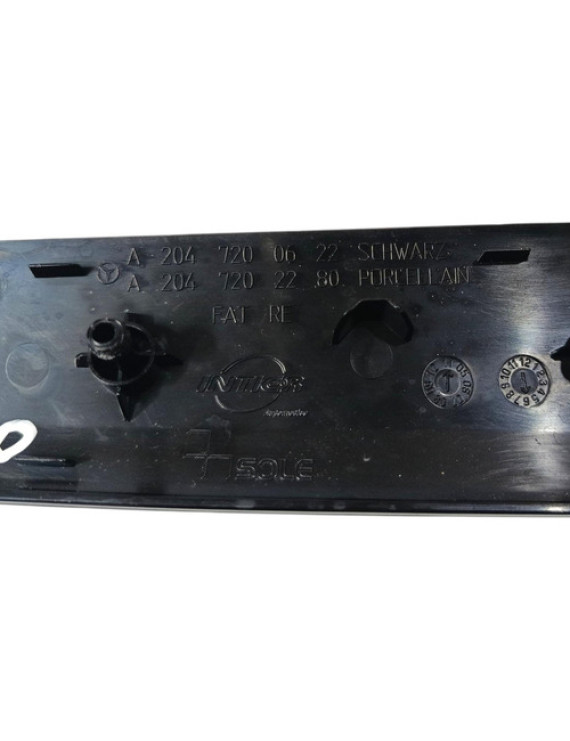 Friso Forro Porta Dianteira Direita Mercedes C180 2012 Preto