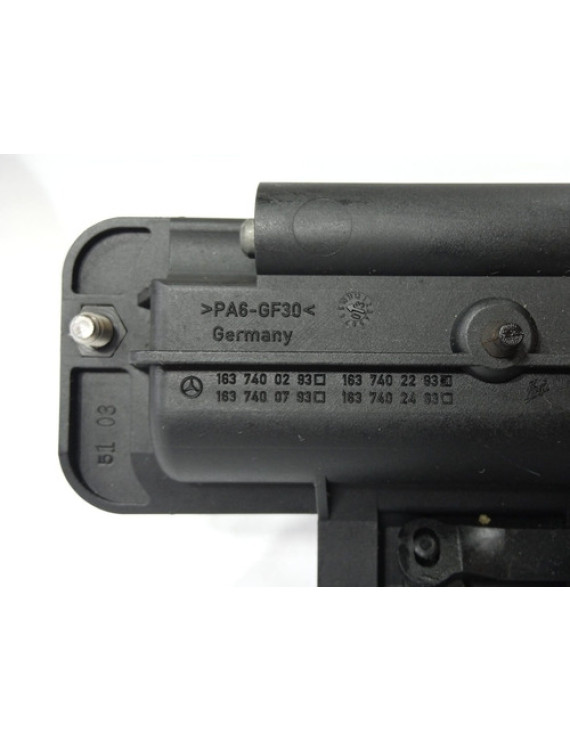 Maçaneta Tampa Traseira Mercedes Ml500 2004 2005 2006 Preto