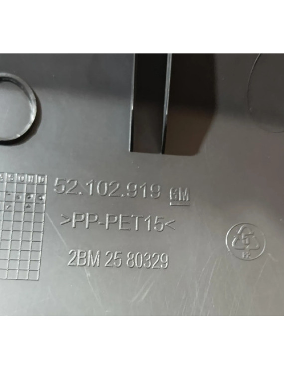 Tampão Porta Malas Bagagito Onix 2013 - 2019 Preto