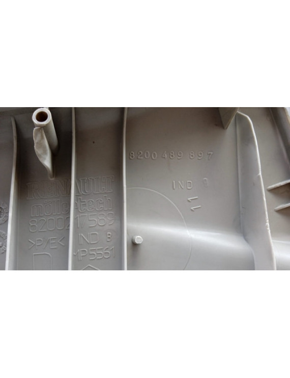 Acabamento Direito Vidro Fixo Grand Scenic 2008 - 2012 Cinza