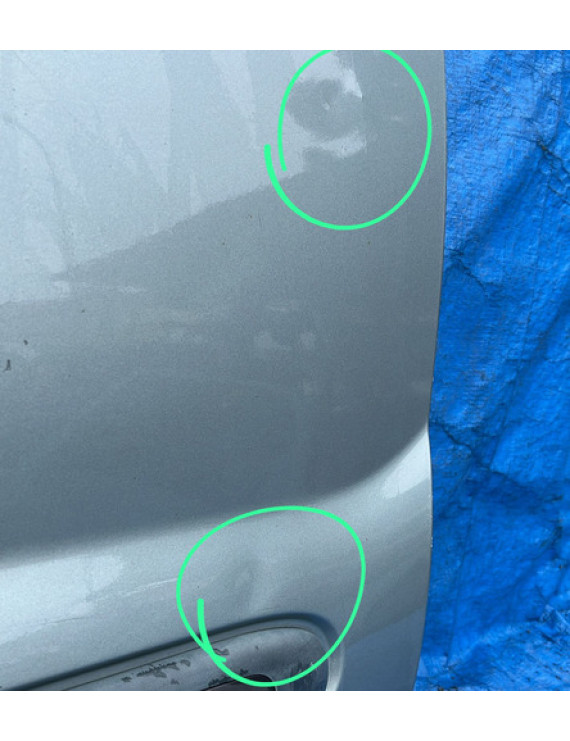 Porta Dianteira Direita Renault Kangoo 2005 A 2012 Detalhe - Dianteira - Direita - Prateado