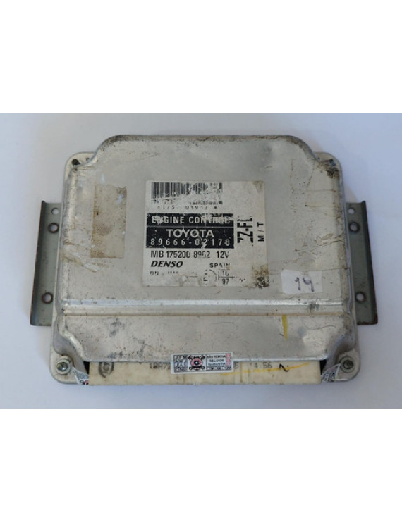 Módulo De Injeção Corolla 1.8 2003 - 2008/89666-02170