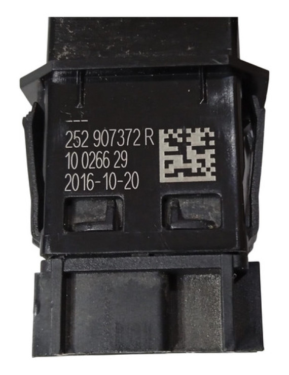 Botão Pisca Alerta Duster Oroch 2016 2017 2018 2019 Preto