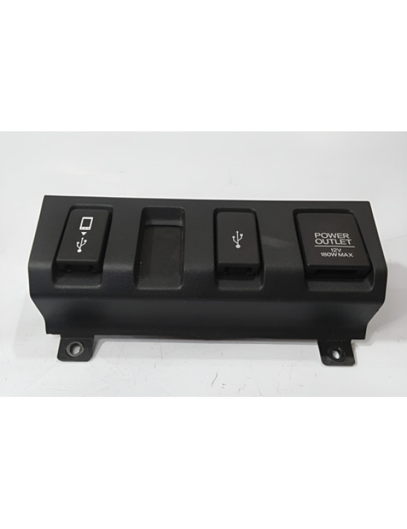 Moldura Entrada Usb Tomada 12v Hrv 2016 - 2021