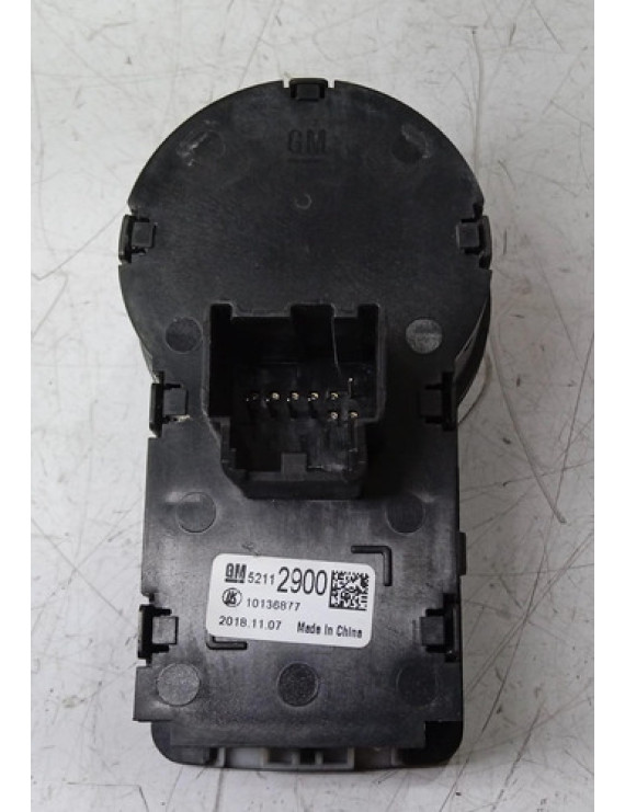 Interruptor Chave Luz Farol Onix 2013 - 2019