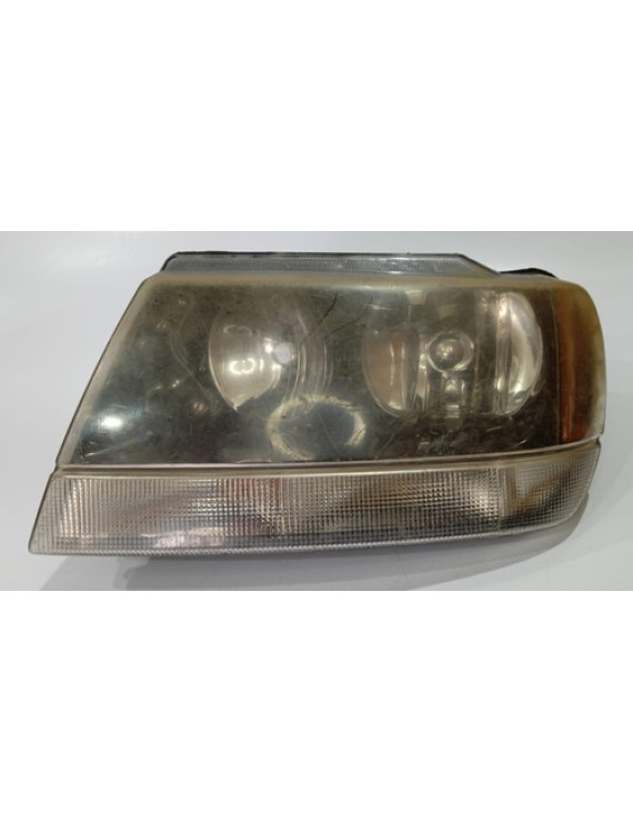 Farol Esquerdo Grand Cherokee Laredo 1999 2000 2001
