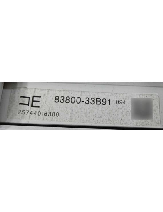 Painel Instrumentos Lexus Es350 2008 2009 Preto