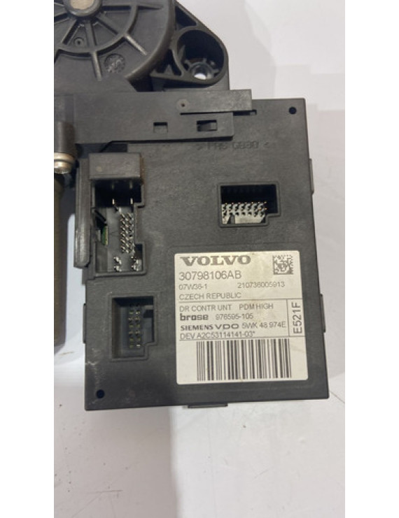 Motor De Vidro Dianteiro Direito Volvo C30 2008 - 2011