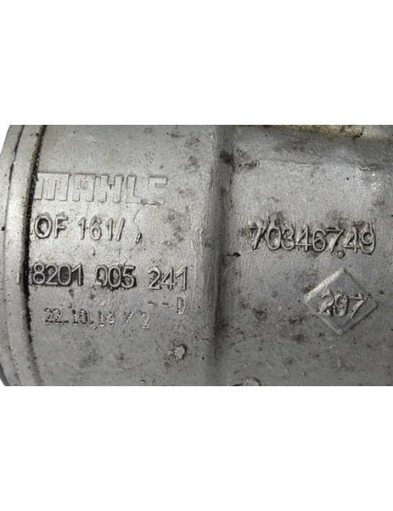 Suporte Filtro Óleo Renault Master 2.3 2013 - 2021 Preto